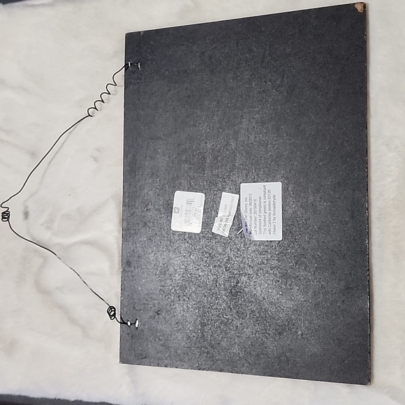 THE BON-TON STORES . HO HO HO ! SANTA CLAUS FACE WALL / DOOR HANGING. - Picture 3 of 3